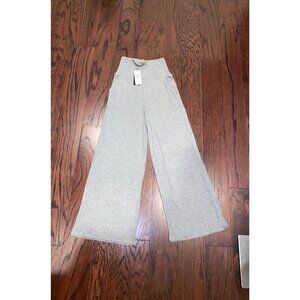 NEW HEATHER Light Gray Wide Leg Casual Pants